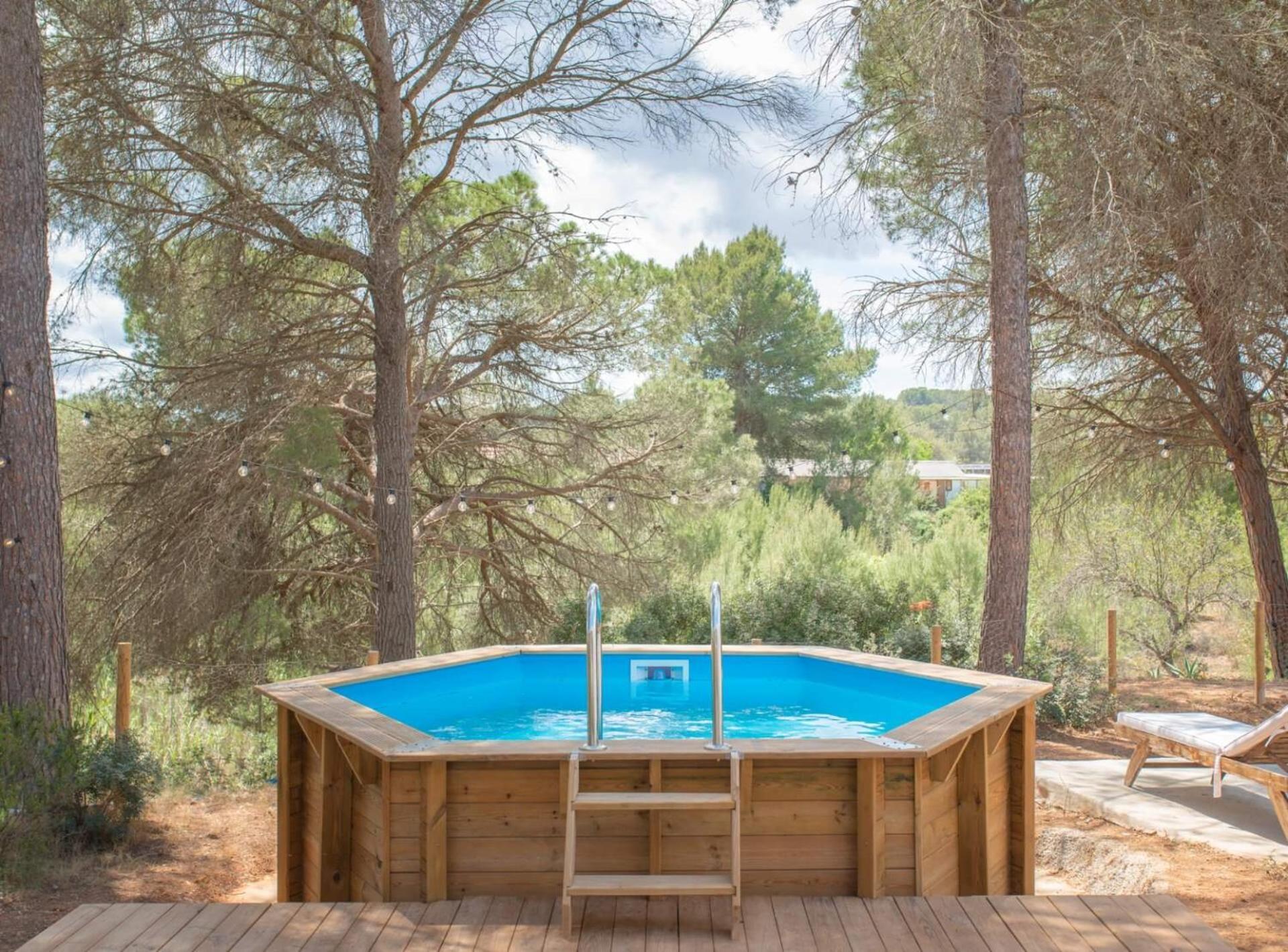 Casa Can Vert Con Piscina Santa Gertrudis  Exterior foto