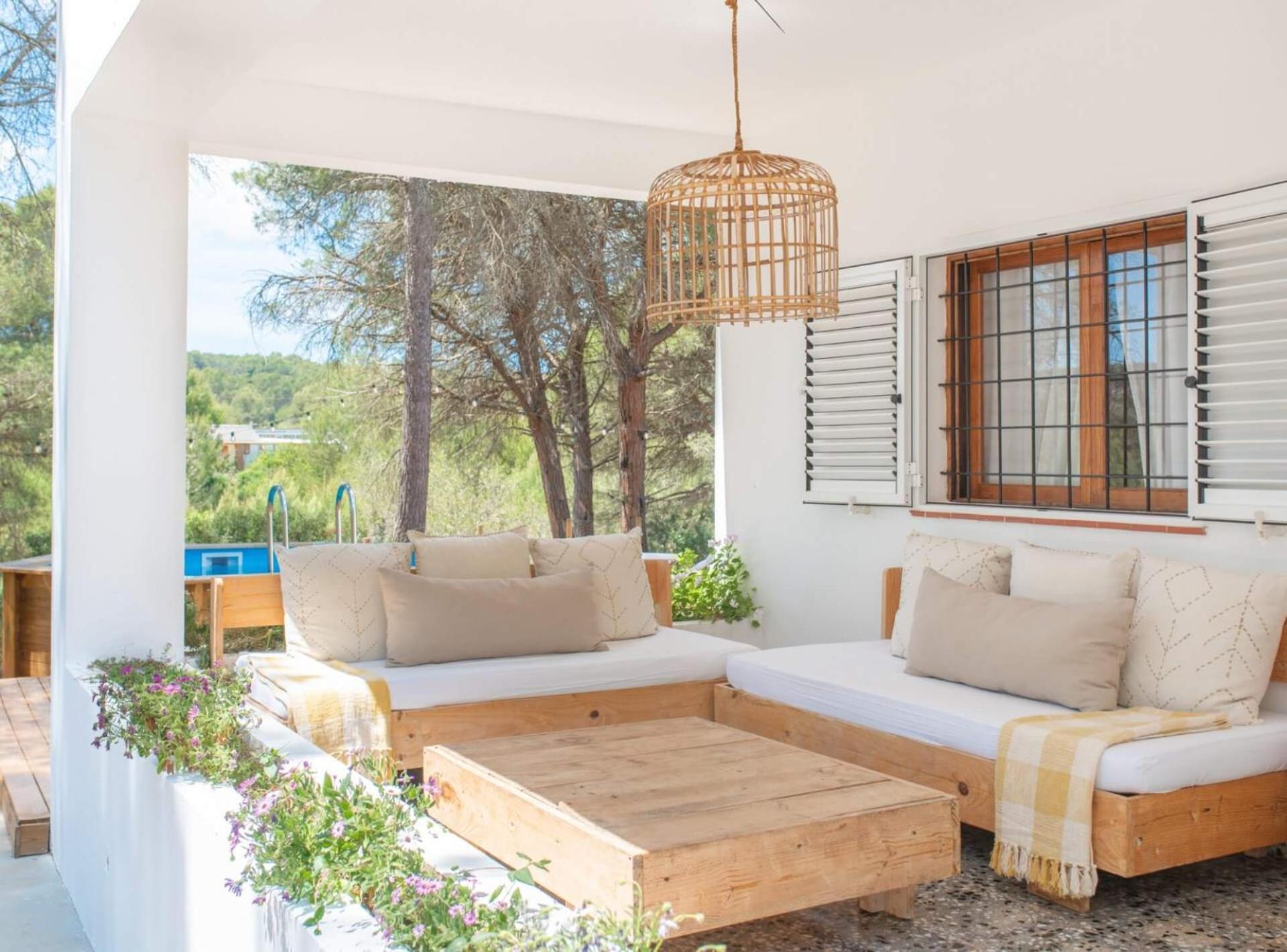 Casa Can Vert Con Piscina Santa Gertrudis  Exterior foto