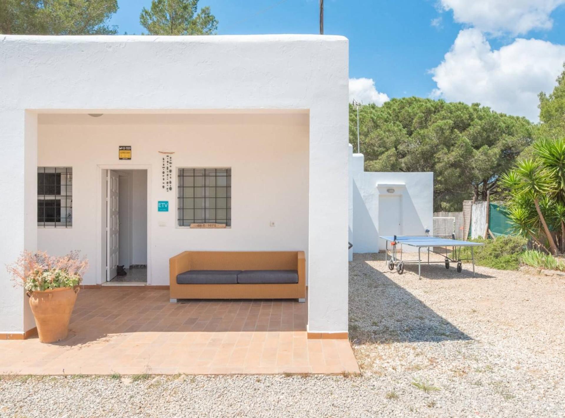 Casa Can Vert Con Piscina Santa Gertrudis  Exterior foto