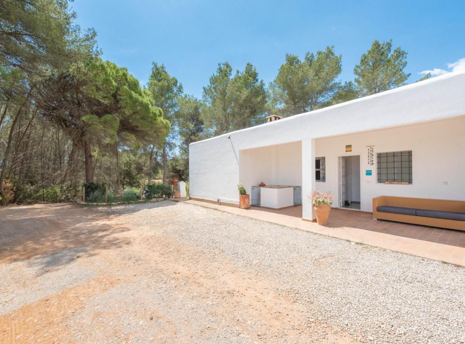 Casa Can Vert Con Piscina Santa Gertrudis  Exterior foto