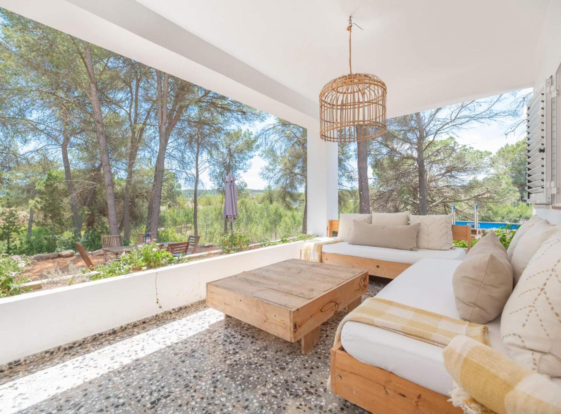 Casa Can Vert Con Piscina Santa Gertrudis  Exterior foto